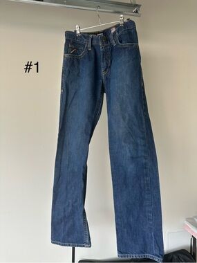 Ariat Men's Dark Blue Bootcut Jeans - FR
